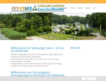 Tablet Screenshot of camping-fenningerspitz.at